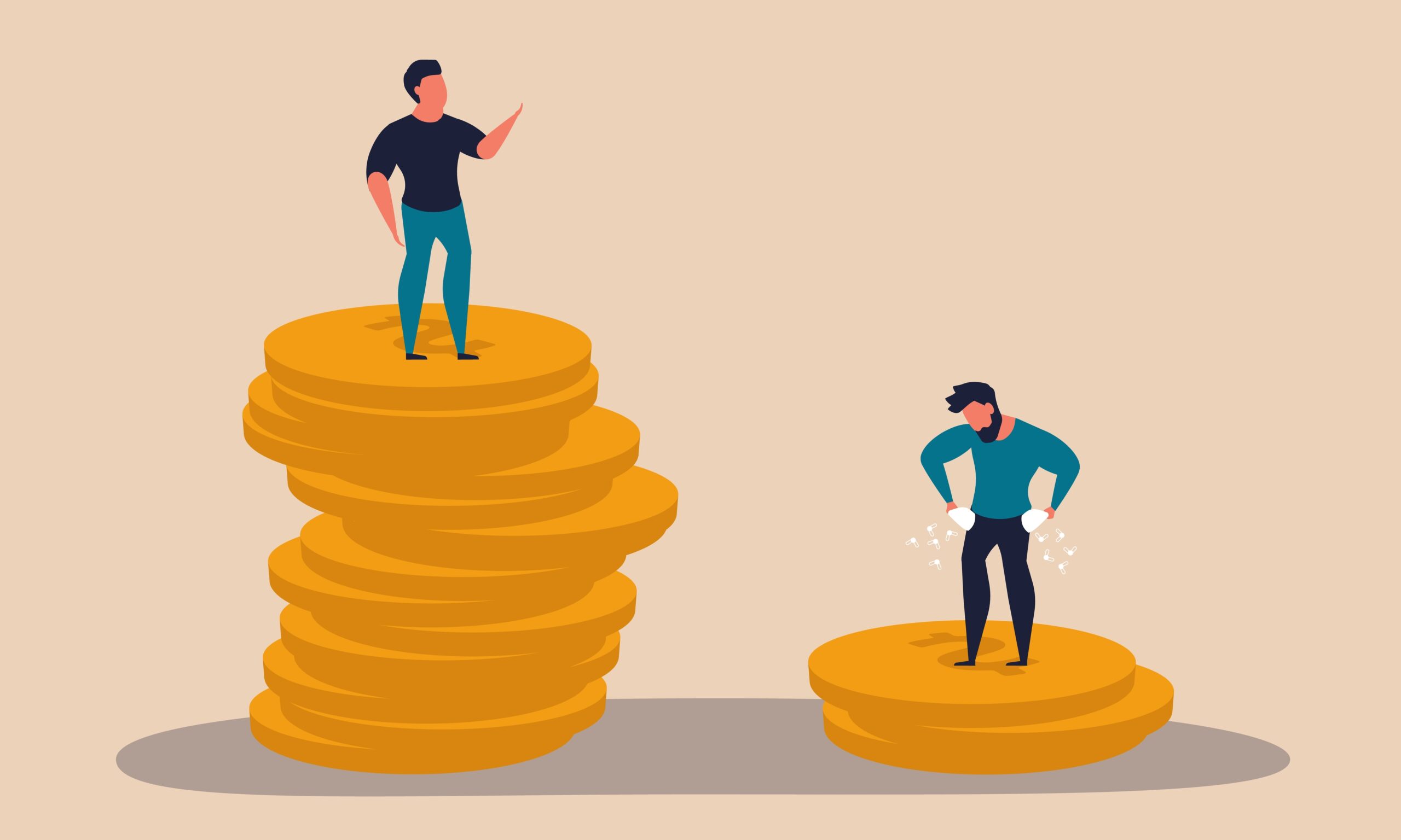 Inequity,Economic,And,Different,Money,To,Rich.,Social,Capitalism,To