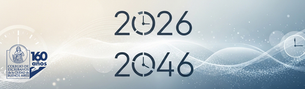 Cápsula del Tiempo - 160 Aniversario del Colegio de Escribanos